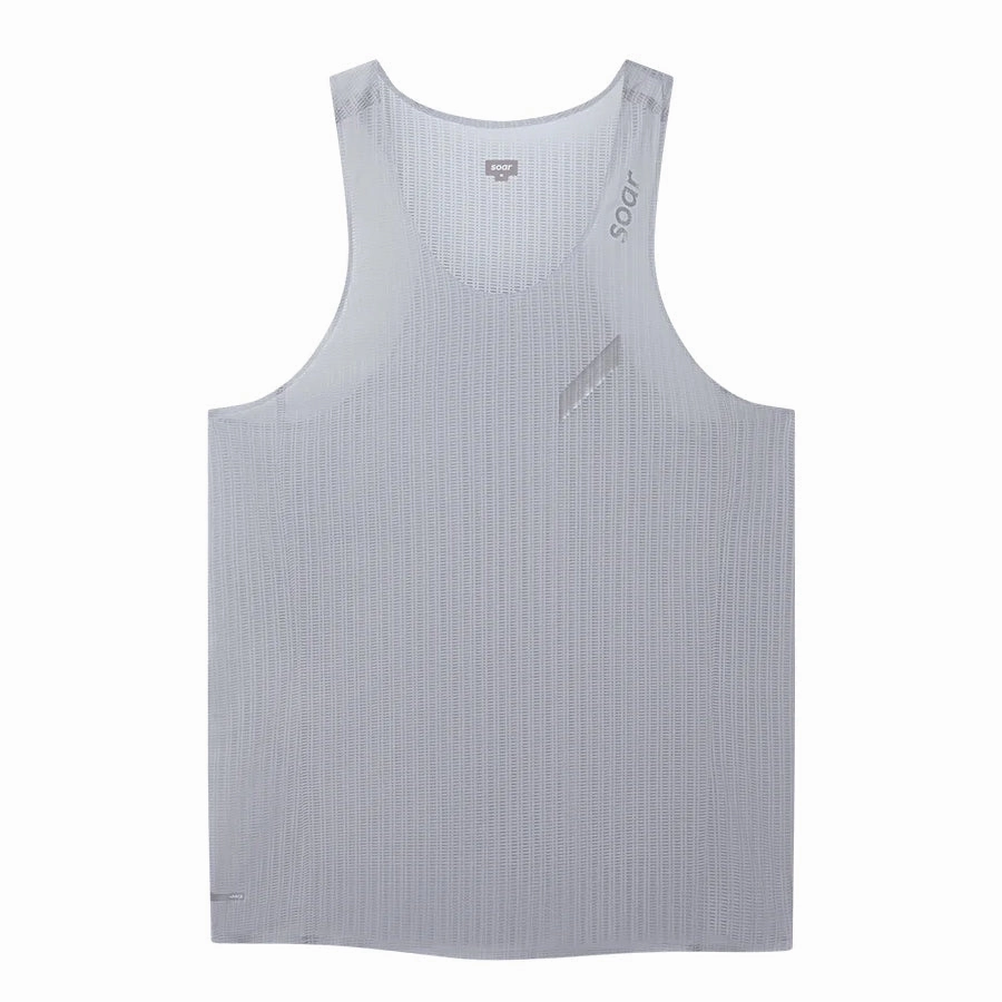 World Tone Soar Men's Race Vest Grey