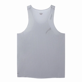 Day Glow Dense Fit Soar Men's Race Vest Grey