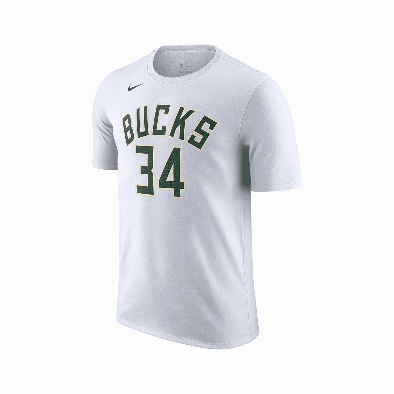 Comfort and Breathable Nike NBA Giannis Antetokounmpo Milwaukee Bucks Association Edition Player Tee