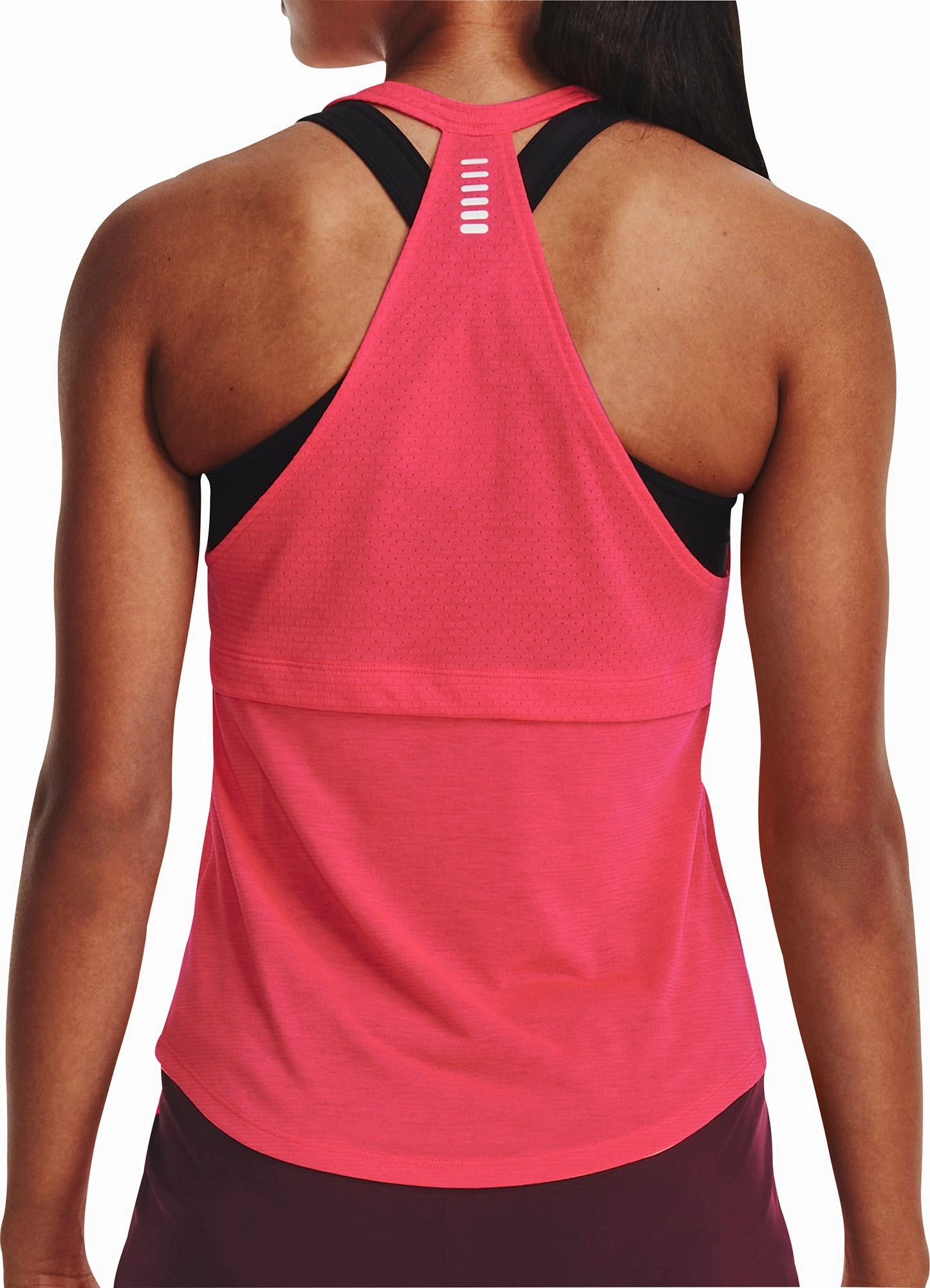 Under Armour Streaker Womens Running Vest Tank Top - Pink affair without pockets