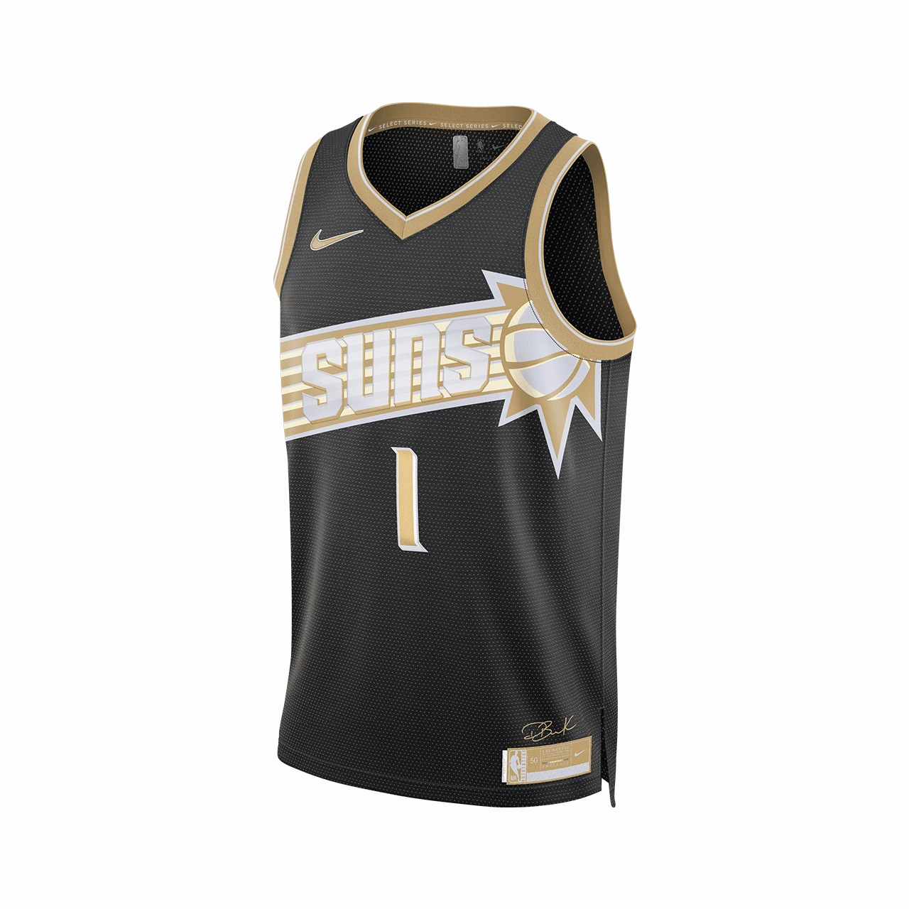 Myth Soul LightweightKnit Nike NBA 2024 Select Series Swingman Jersey - Devin Booker Phoenix Suns