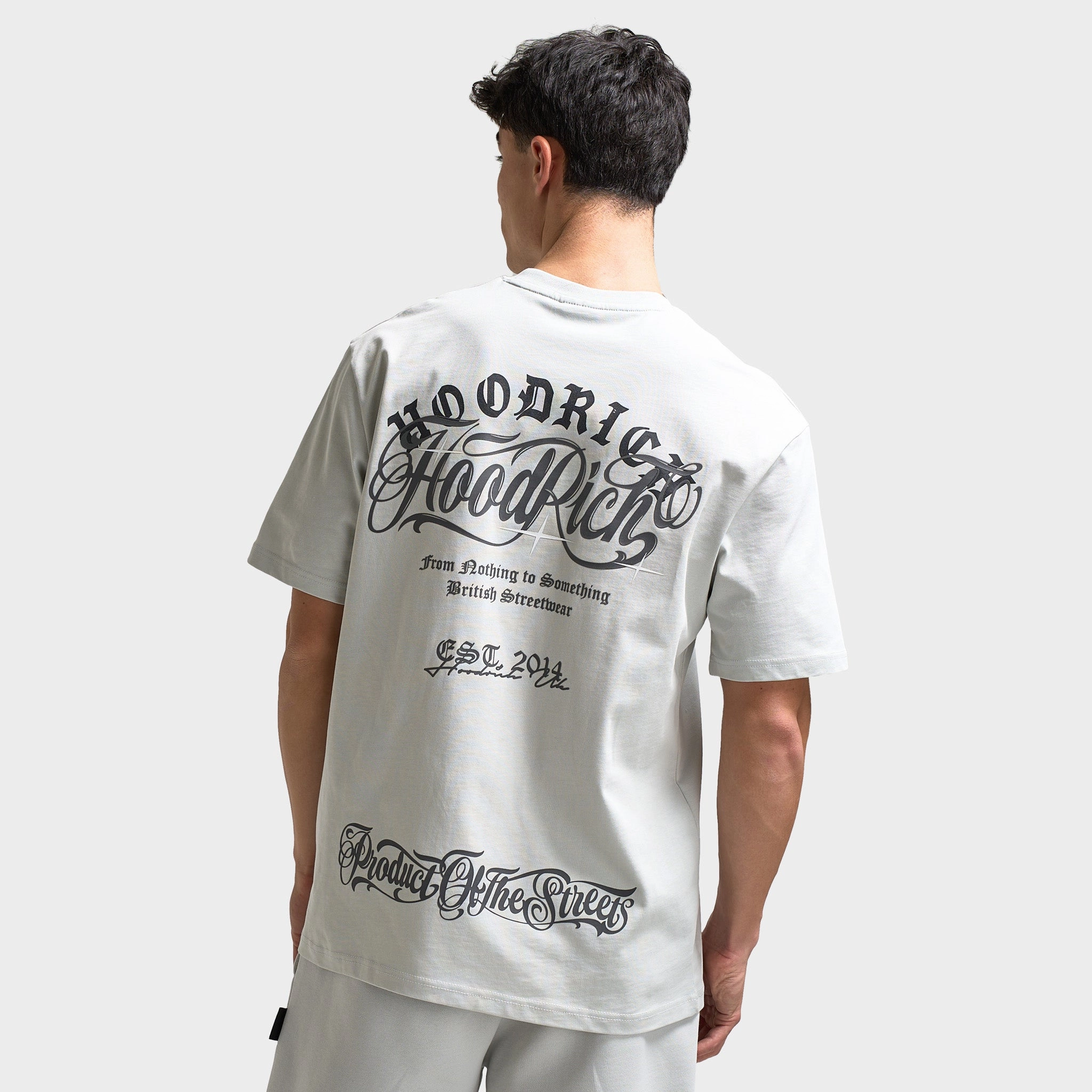 Indoor Wear Hoodrich Legacy Oversized Graphic T-Shirt Dawn Blue / Lava Smoke - Anthracite