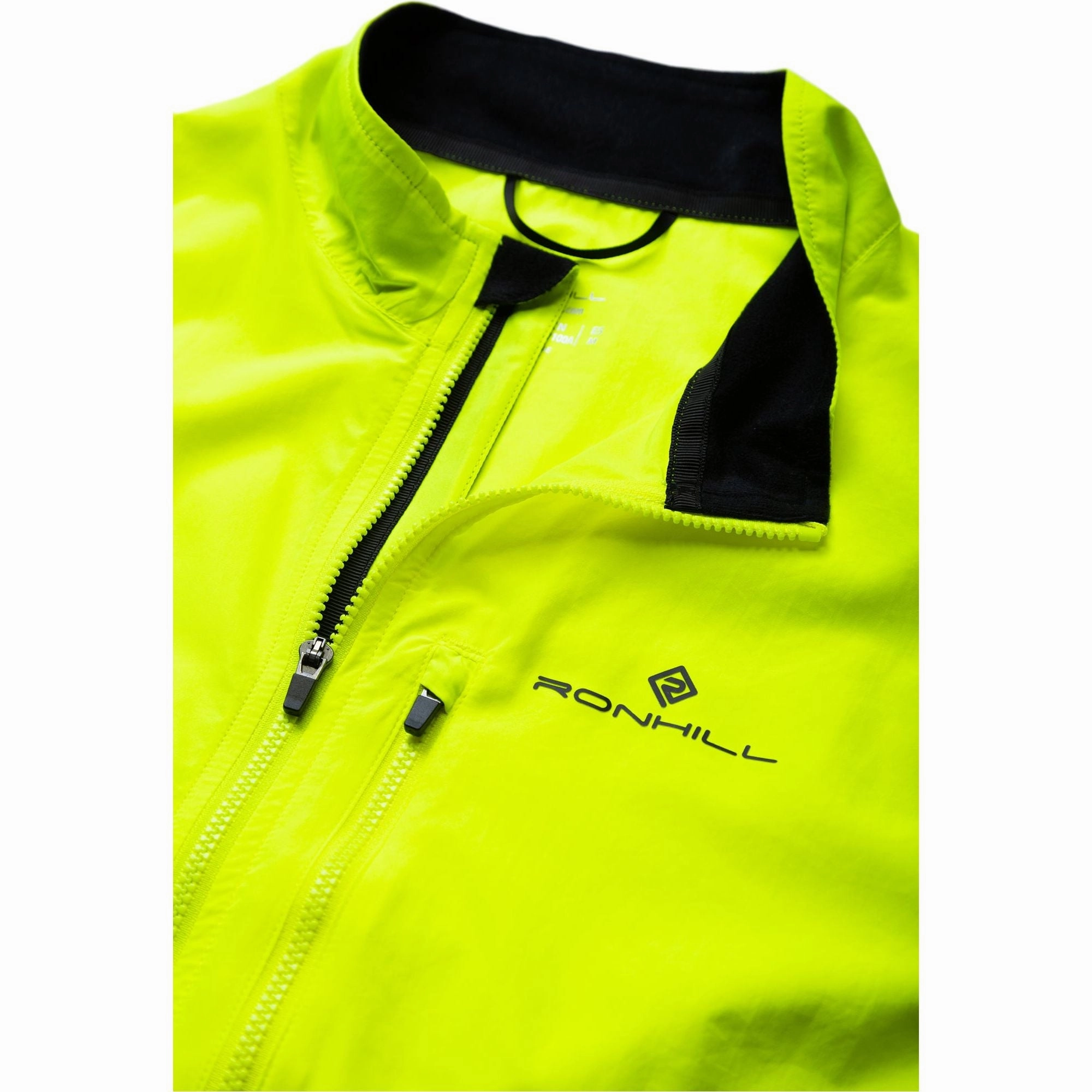 Sport Fit Tie Ronhill Core Mens Running Gilet - Yellow