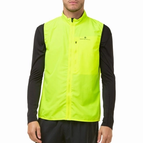 Ronhill Core Mens Running Gilet - Yellow Fashion Active Reflective