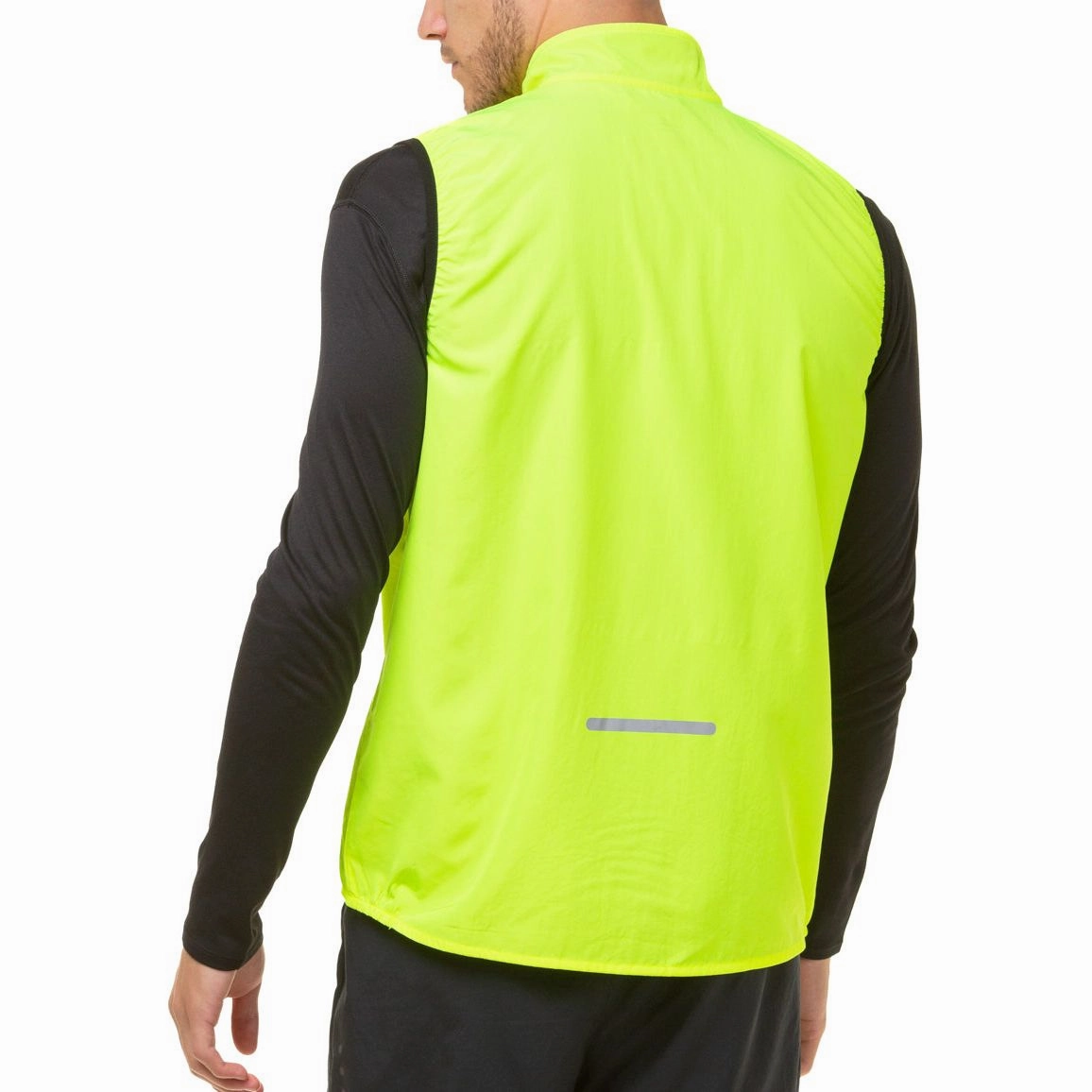 Machine washable Road Trip Ronhill Core Mens Running Gilet - Yellow