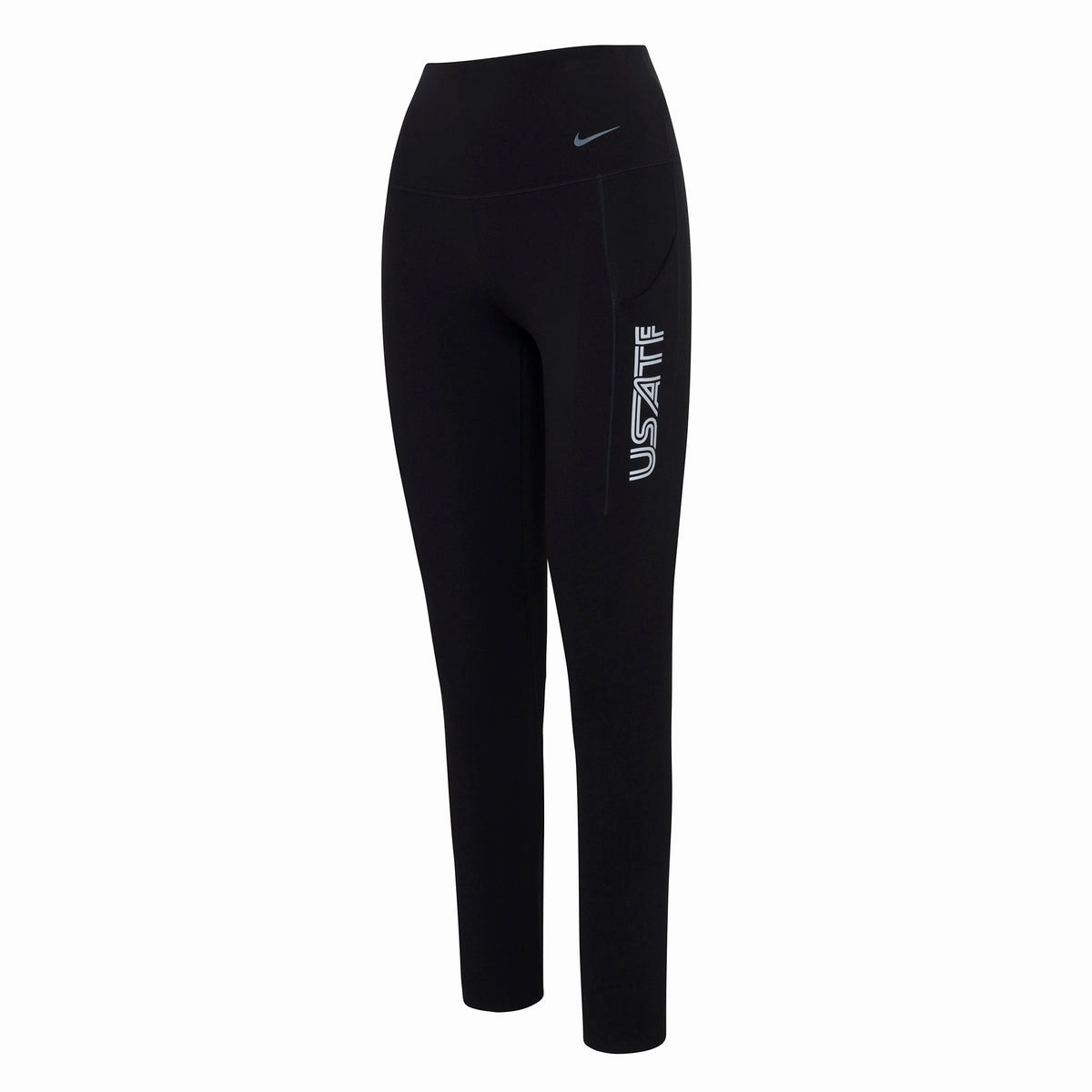 Nike USATF Women's Universa High-Waisted 7/8 Leggings Leg accessory