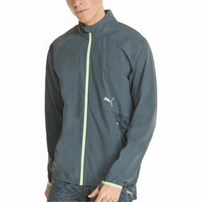 Puma Ultraweave S FSTR Mens Running Jacket - Grey Budget - friendly