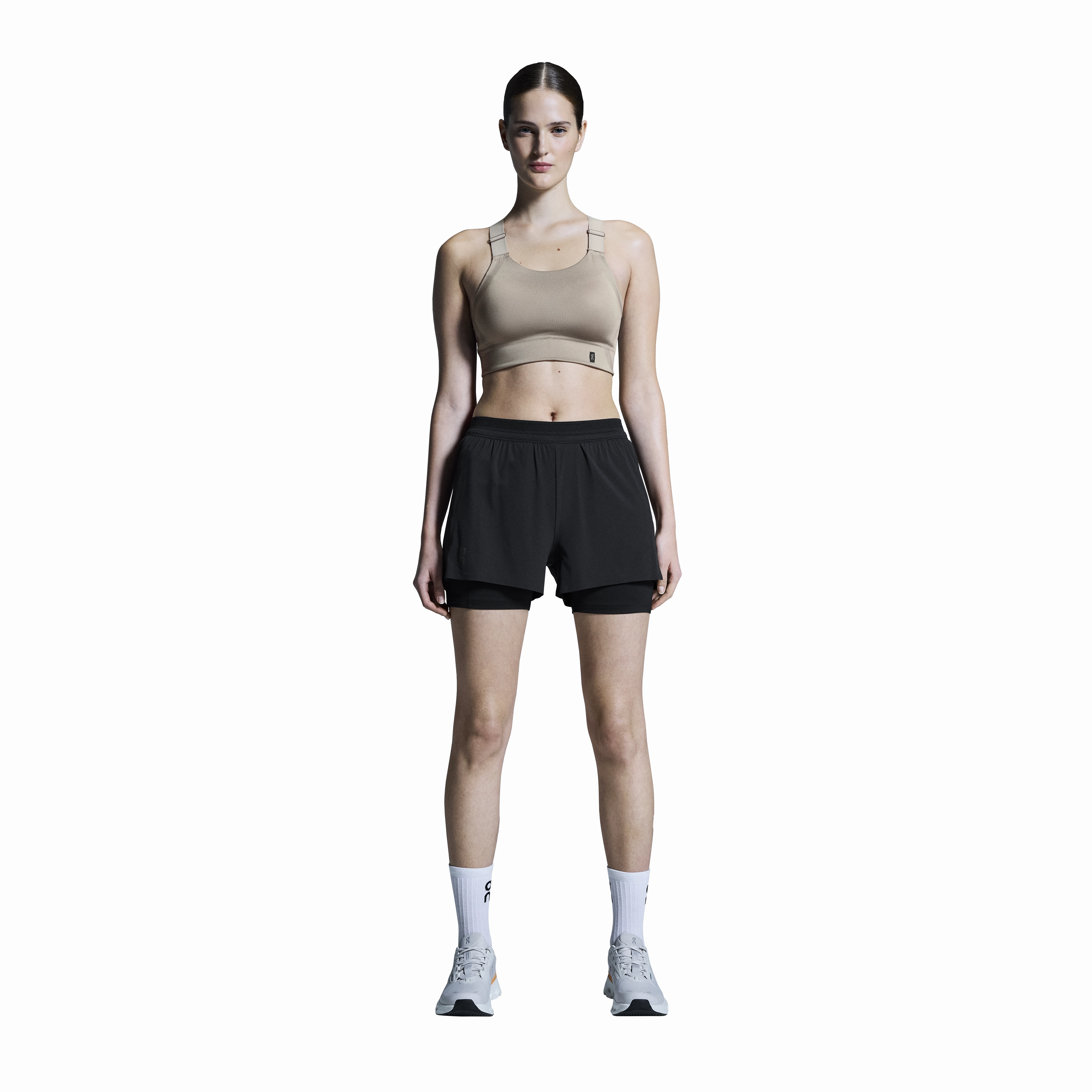Nordic Light Women's 3 Inch Performance 2 in 1 Shorts Black