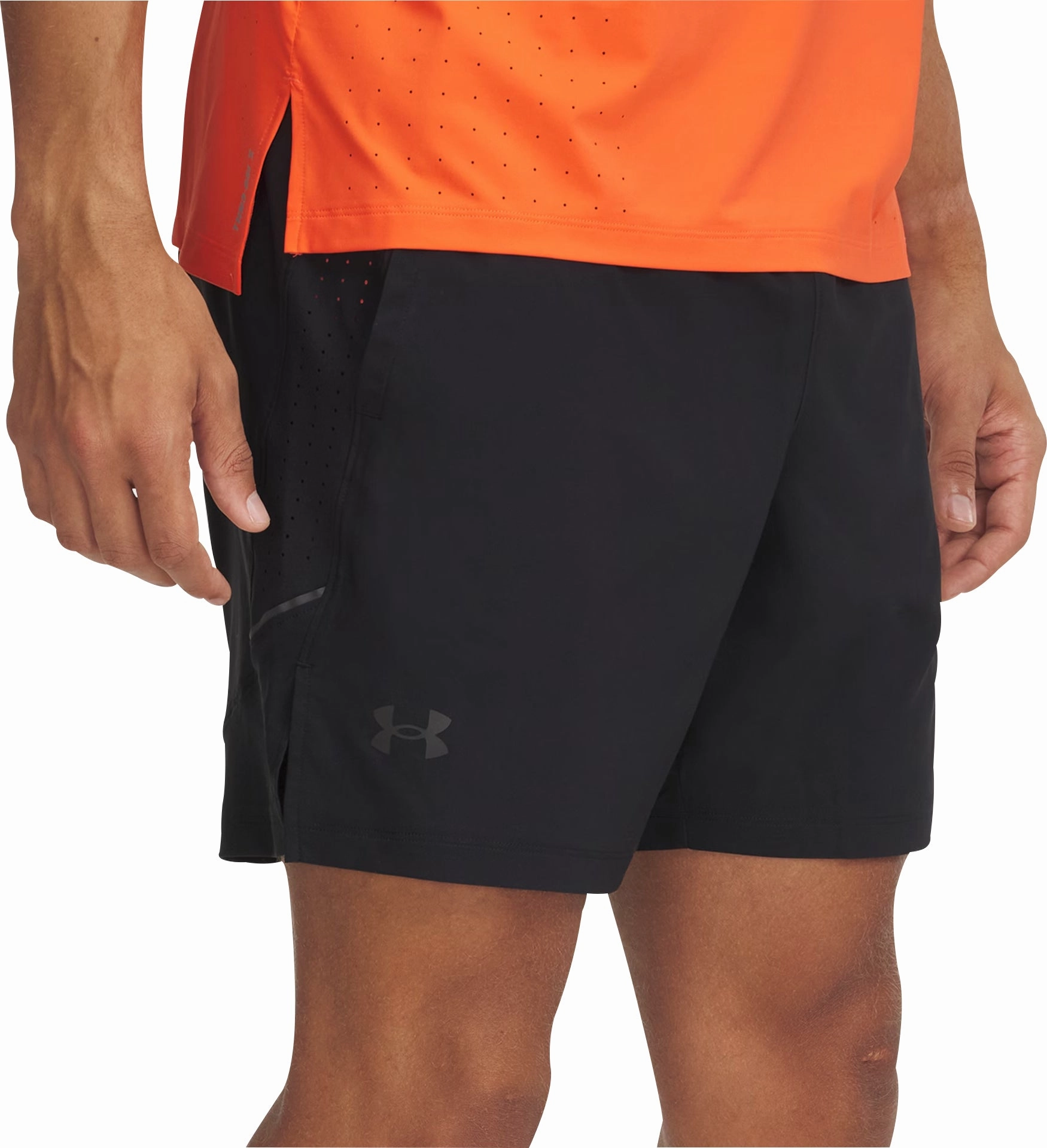 Unique Piece Under Armour Launch Elite 2 In 1 Mens Running Shorts - Black