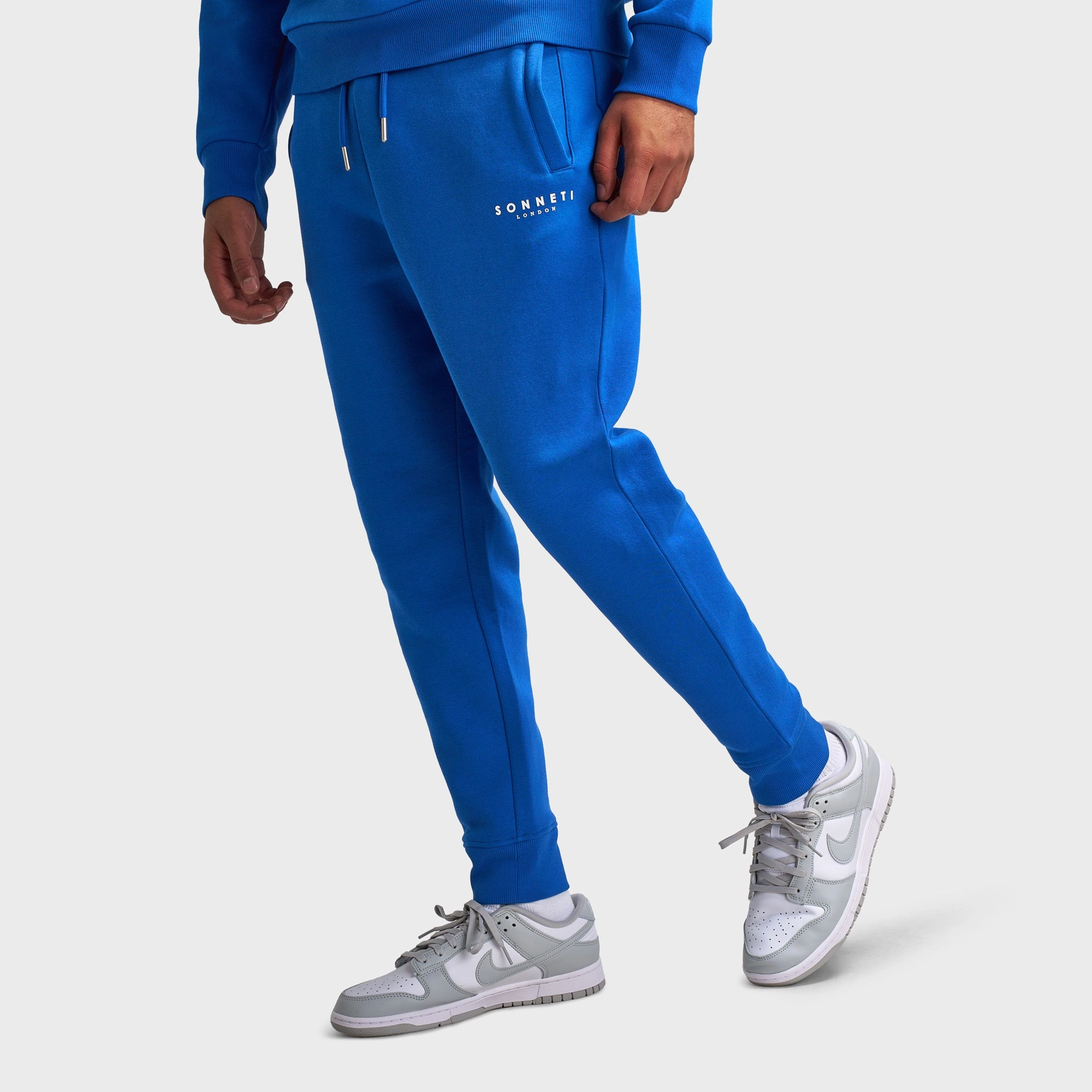 sandal Gradient Density Layering Sonneti London Fleece Joggers / Nautical Blue