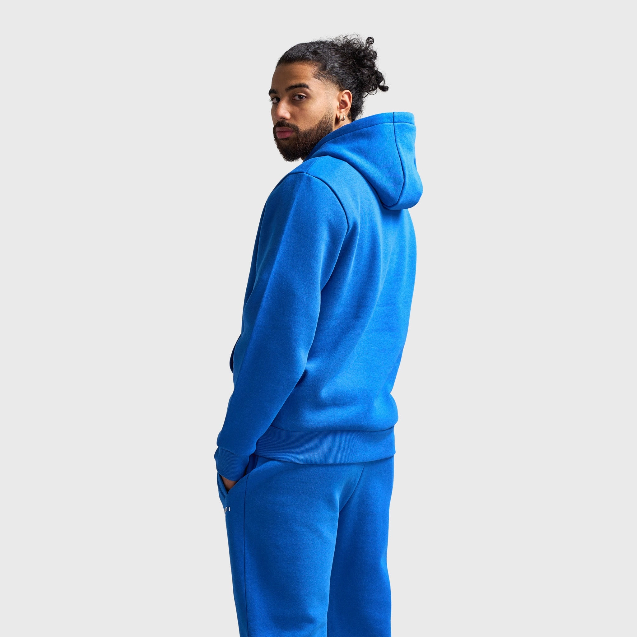 Sonneti London Fleece Pullover Hoodie / Nautical Blue Transitional Layer Weather Proof