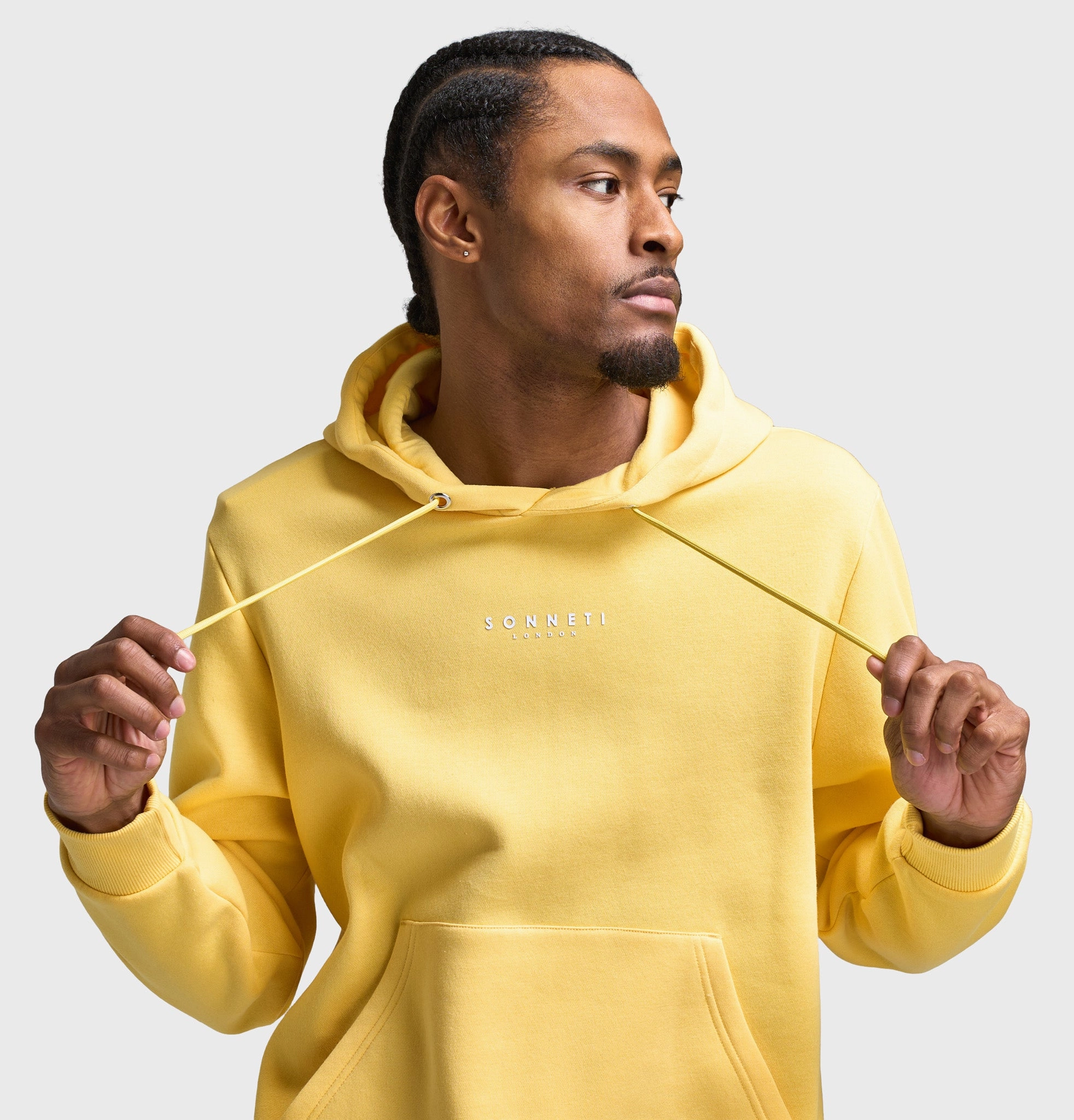 Sonneti London Fleece Pullover Hoodie / Snapdragon Cold Days Active Urban Layer