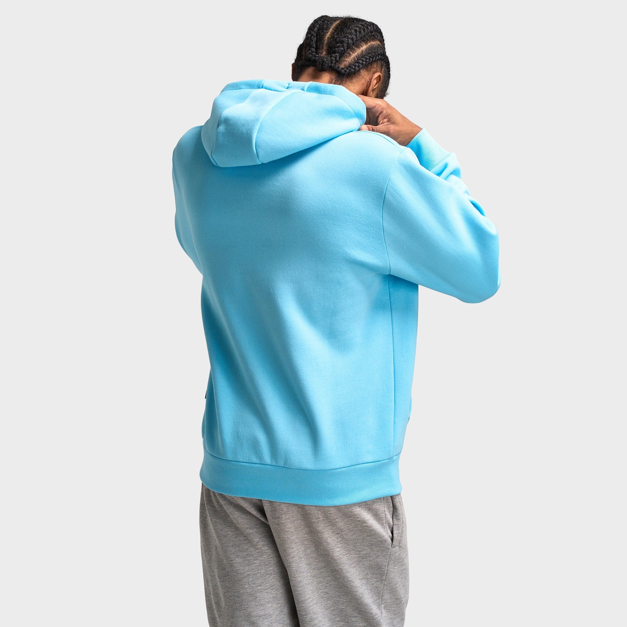 Sonneti London Pullover Hoodie / Baltic Sea stain resistant coating Stowable Hood