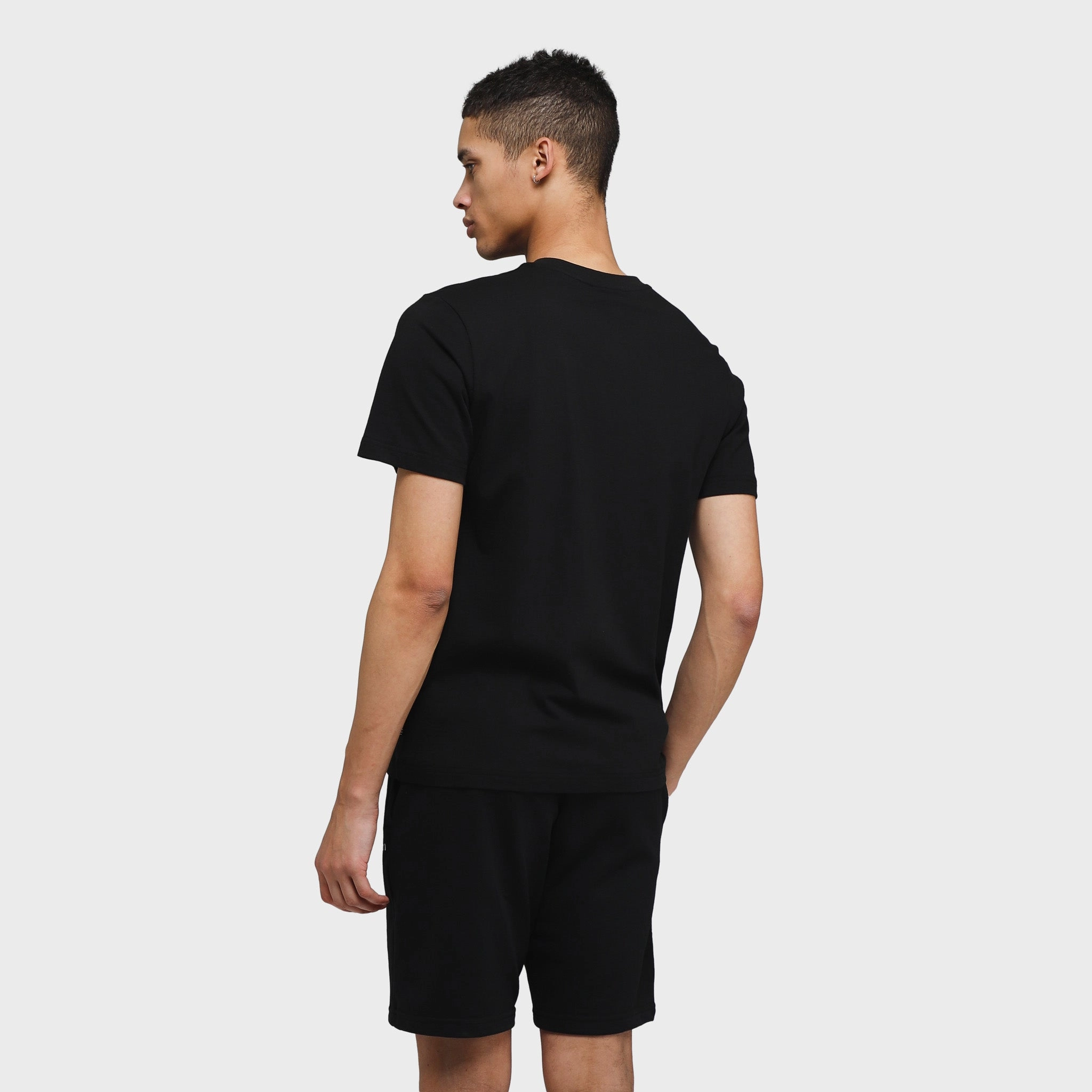 Dull color Cross Back Sonneti London T-shirt / Black