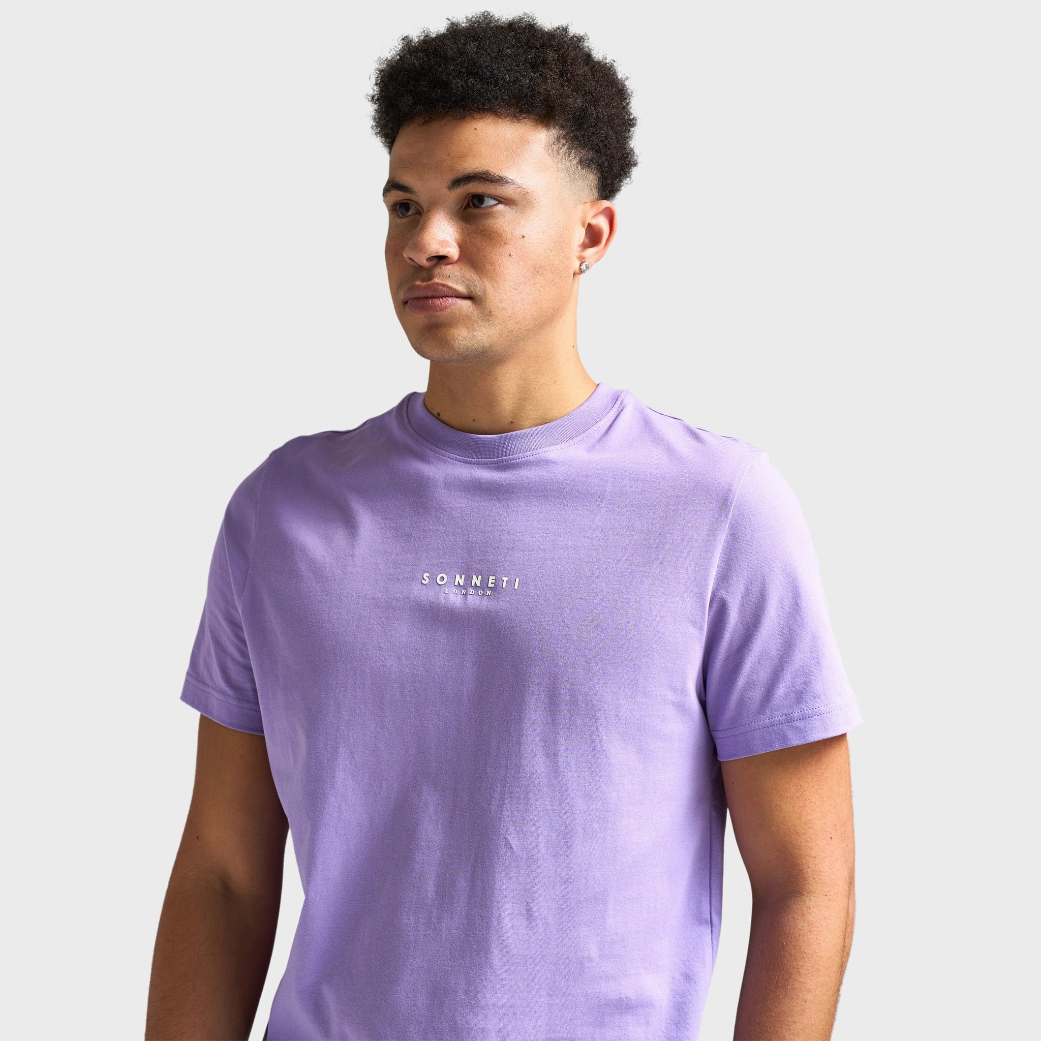 environmental - friendly Modern Sonneti London T-Shirt / Paisley Purple