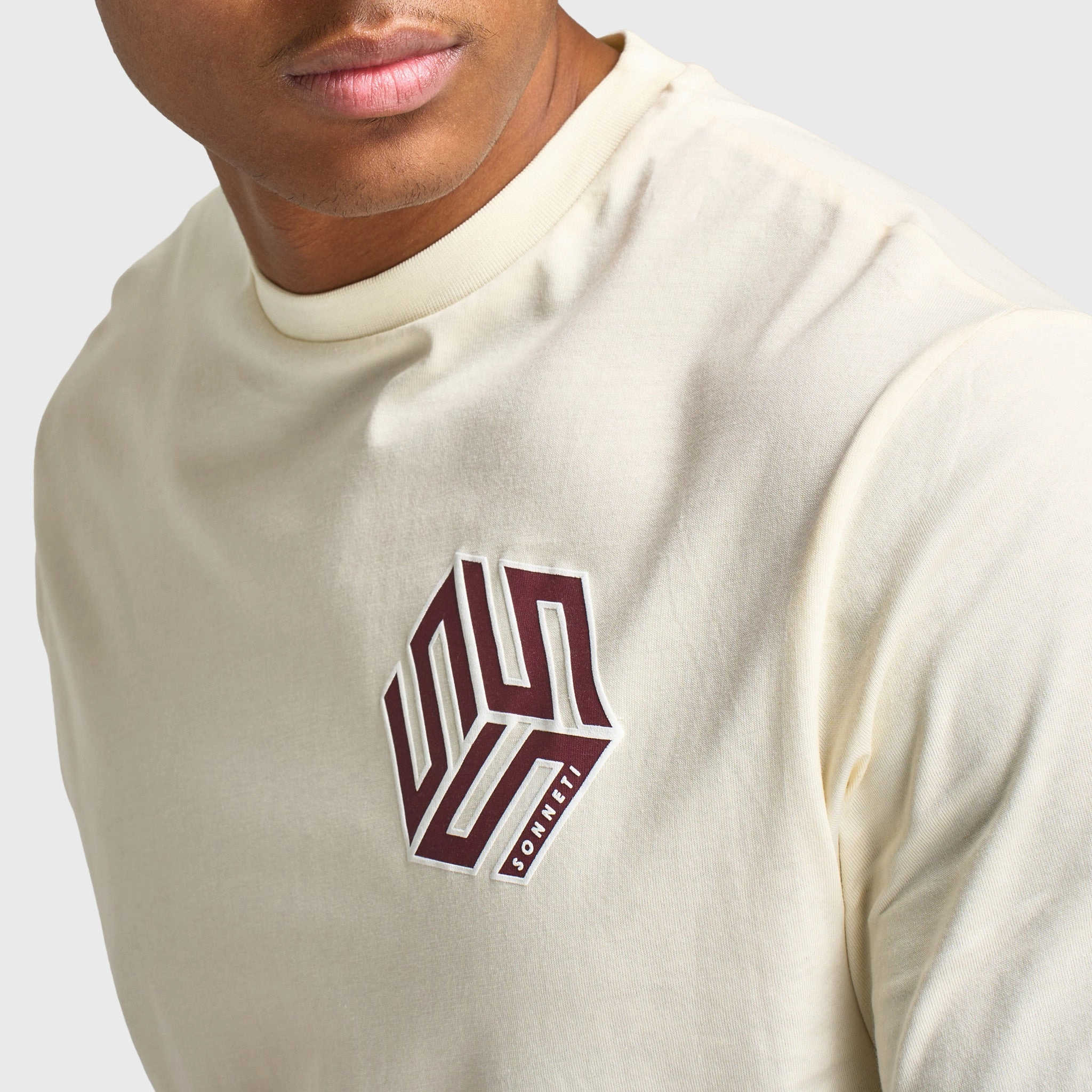 Sonneti Robo Tee / Seedpearl Elastic Free Performance - measured