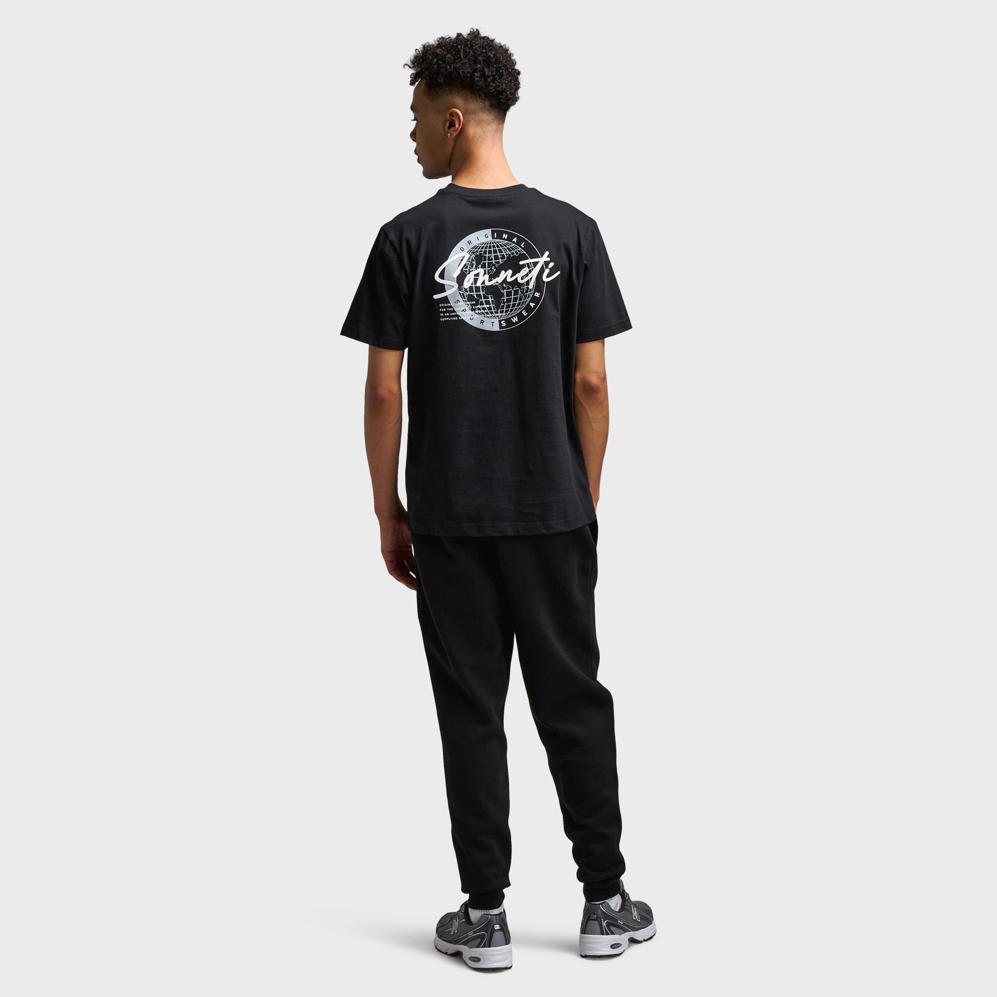 Training Gear Flex Zone Design Sonneti Titanium Graphic T-Shirt / Black