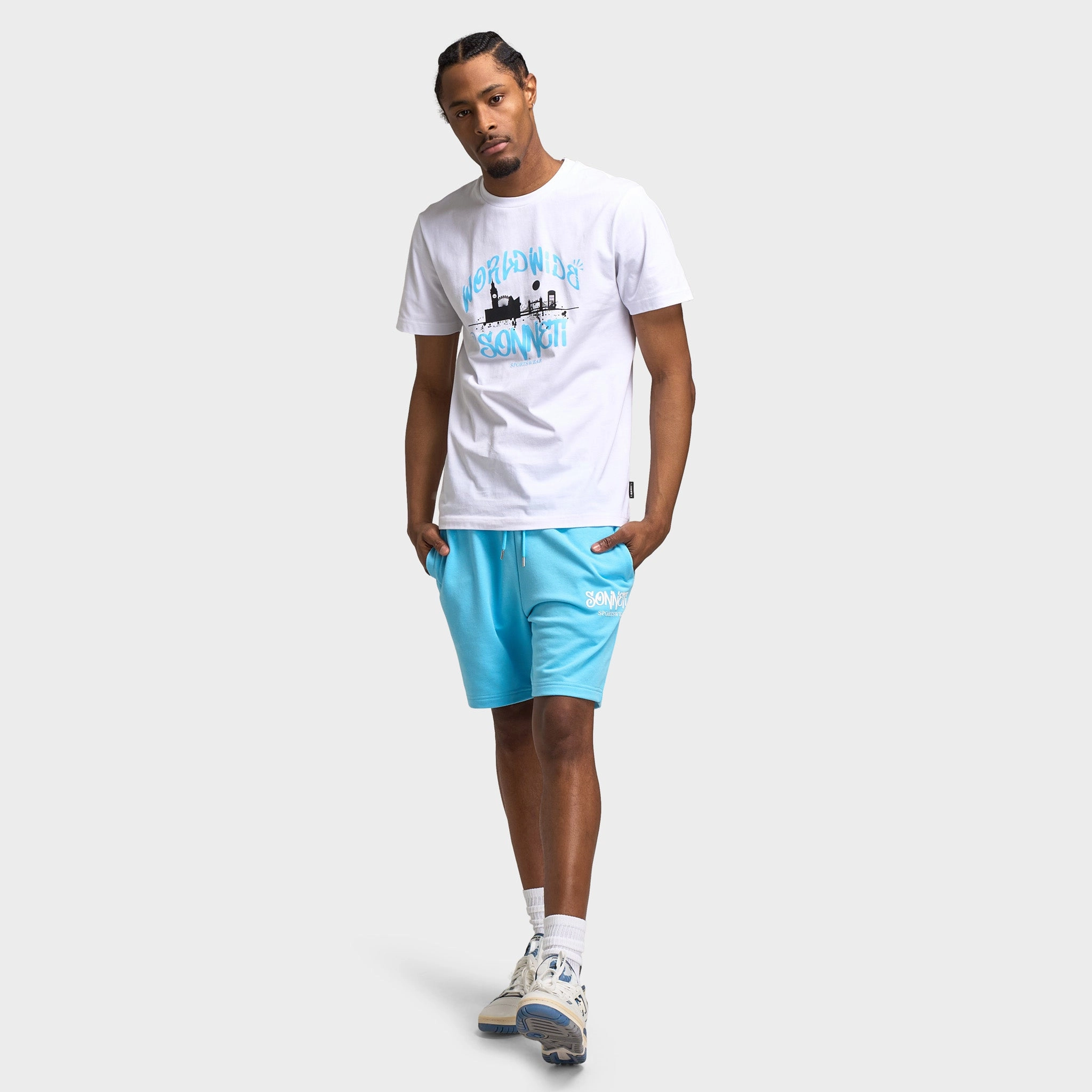 Sonneti World Graphic T-Shirt / Optic White defensive role