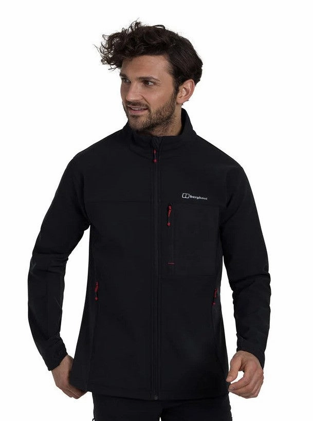 NoSlipGrip Berghaus Men's Ghlas 2.0 Softshell Jacket | BLACK