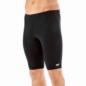 Speedo Endurance Plus Mens Jammer Swim Shorts - Black Torsion Free Movement Design Non Slip Grippers