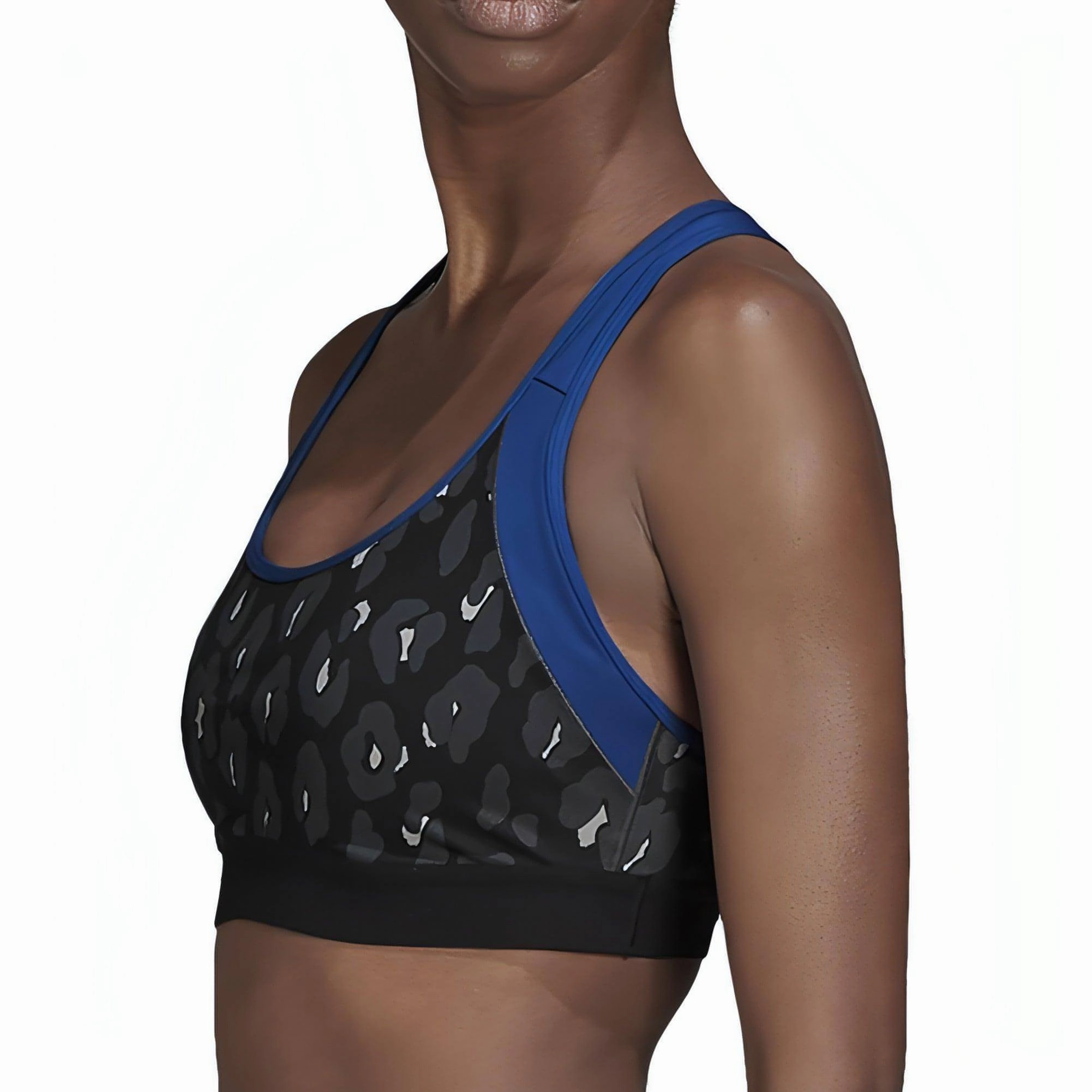adidas Don't Rest Iteration Womens Sports Bra - Black hanging trip