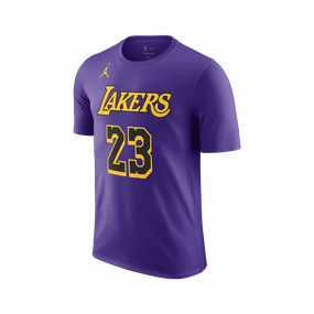 Jordan NBA LeBron James Los Angeles Lakers Statement Edition Player Tee Indoor Comfort