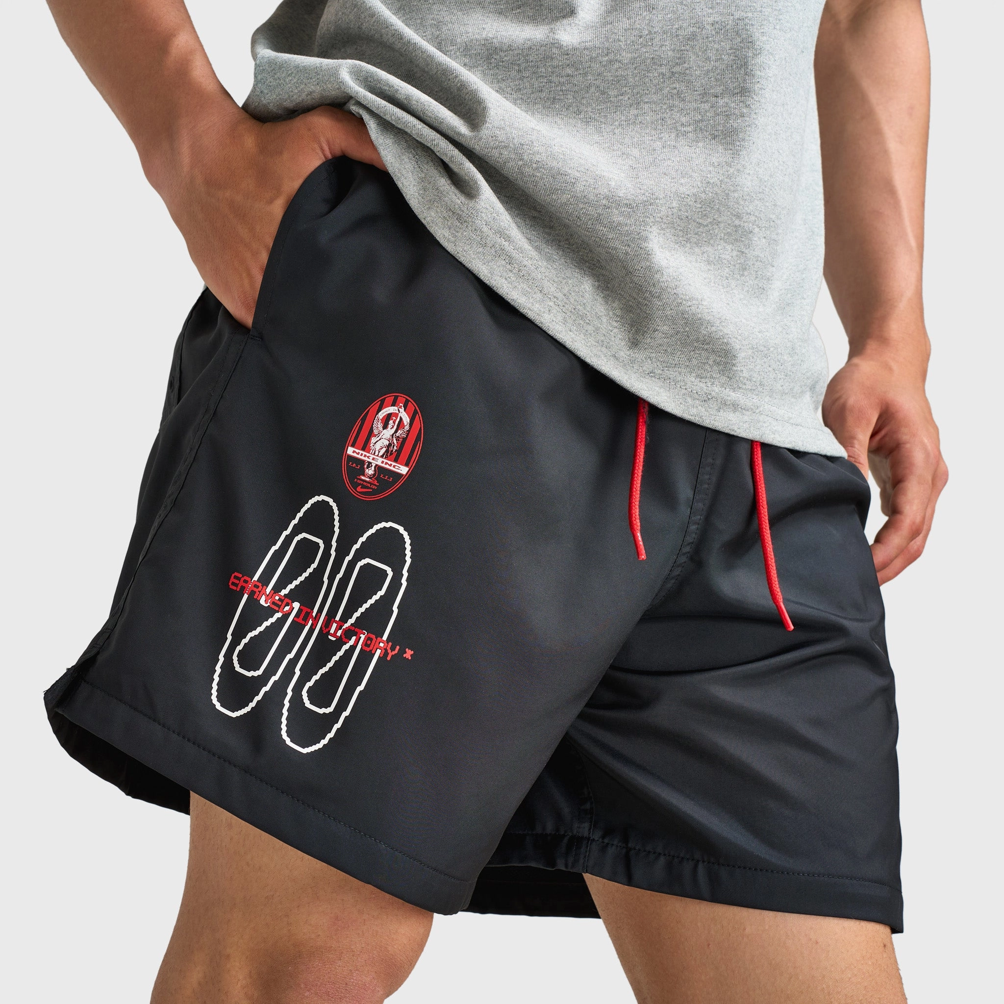 Anti Slip Grip Technology Tactical Storage Solutions Nike Club Victory Flow Short / Black