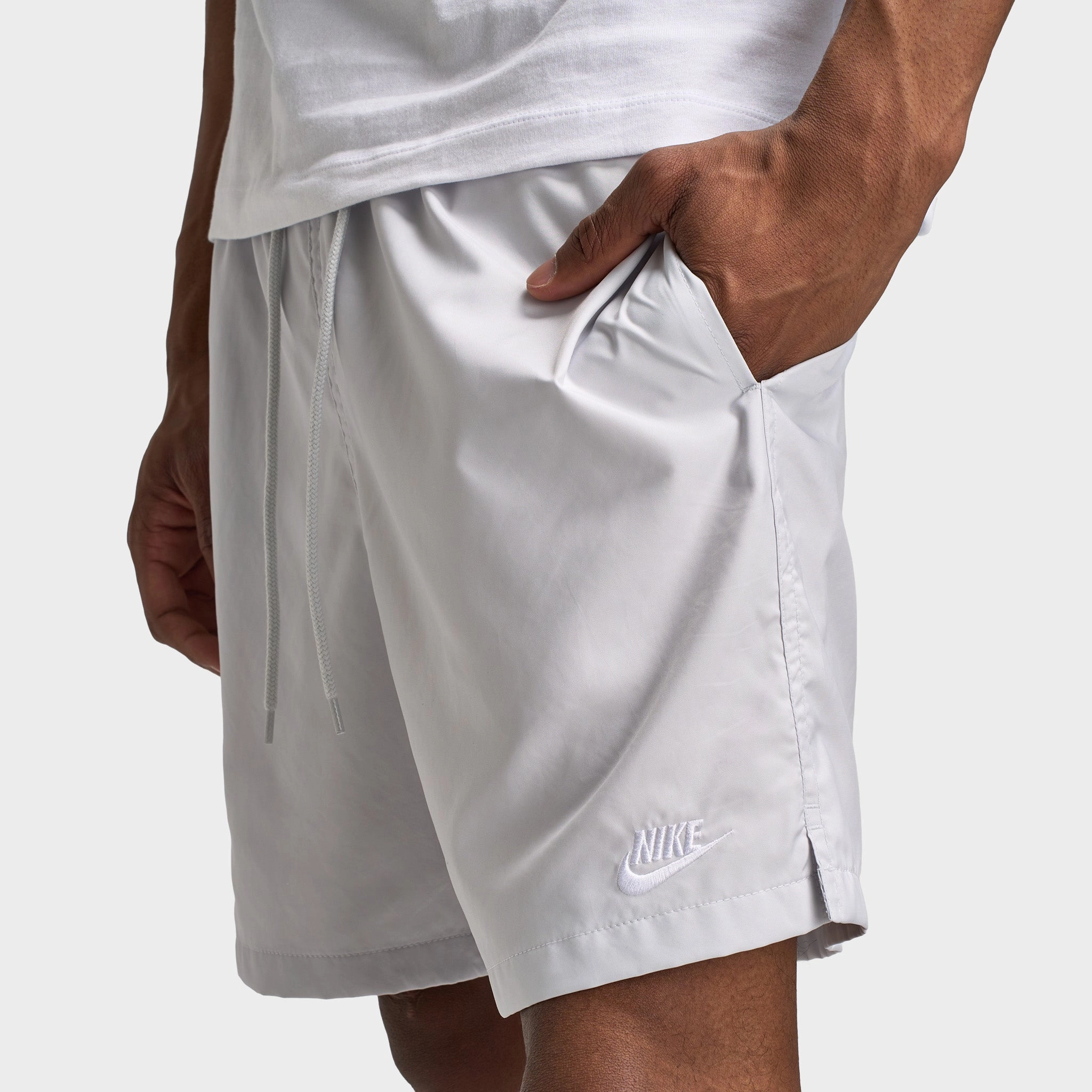 Sustainable Manufacturing Pajamas Nike Club Flow Shorts Photon Dust / White