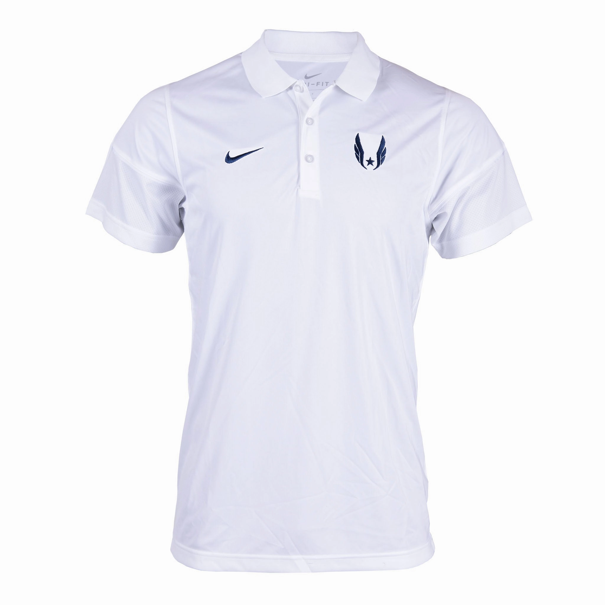 Nike USATF Men's Dri-FIT Team Polo FourButton Placket