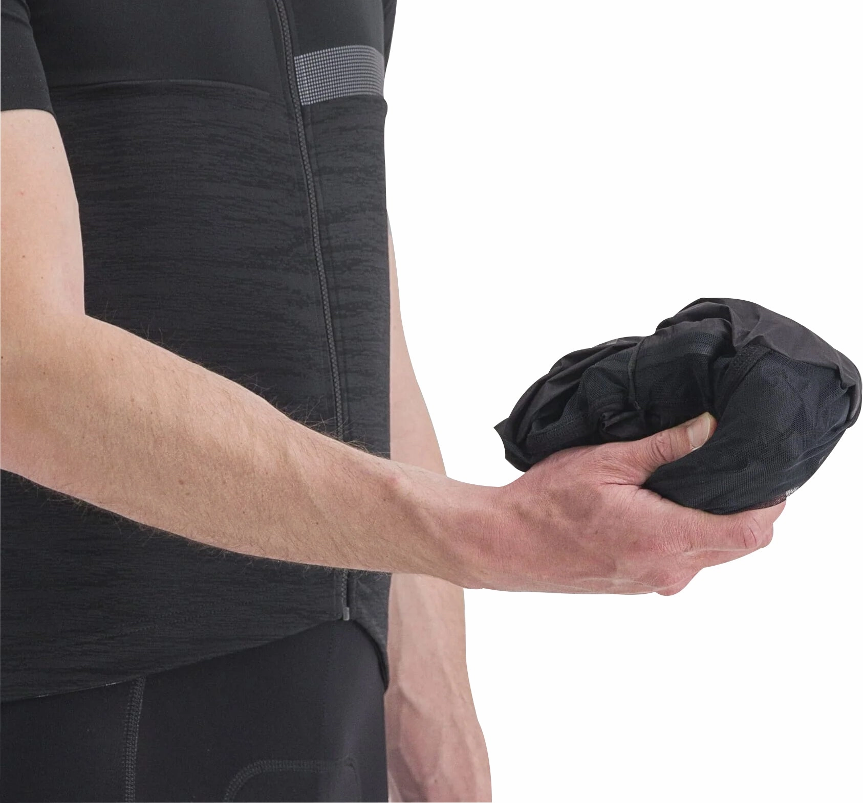 Sportful DR Mens Cycling Jacket - Black Low Bulk Design