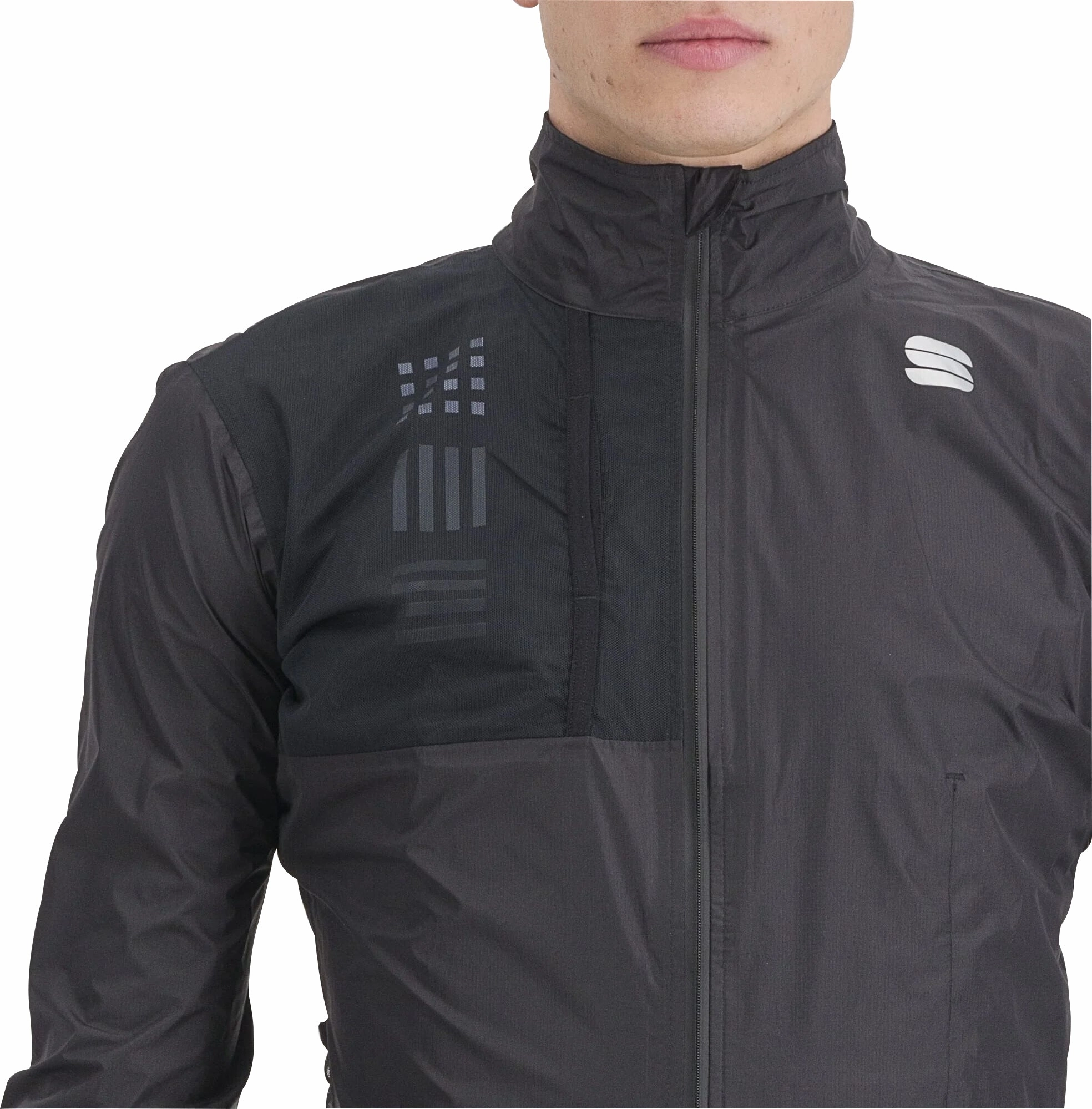Sportful DR Mens Cycling Jacket - Black Aim Classic Jacket Fit