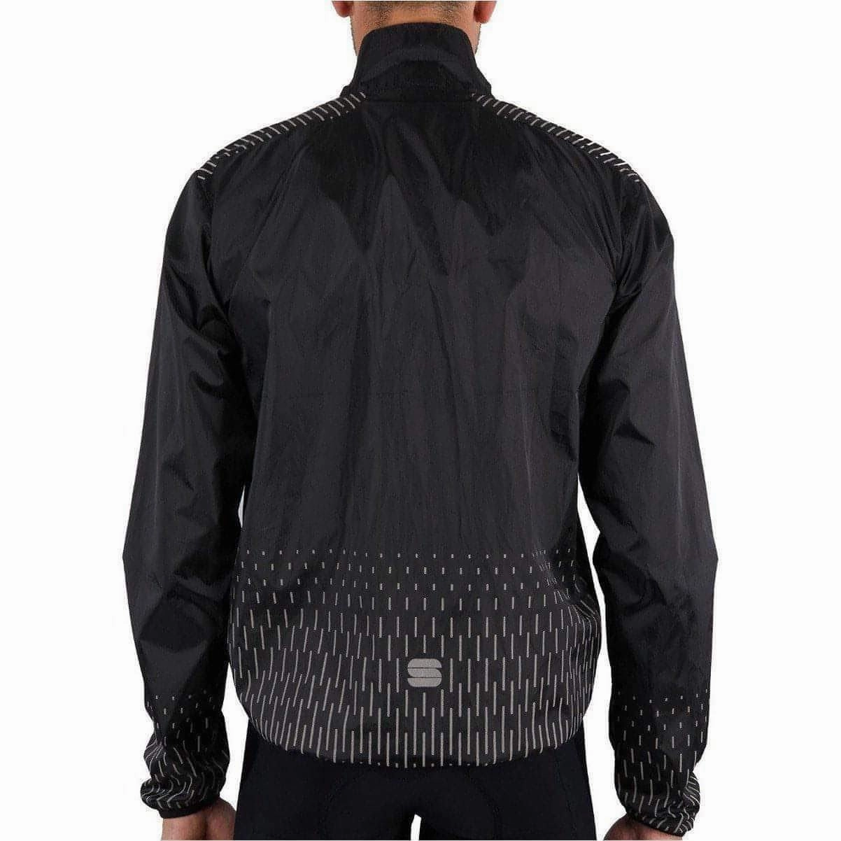 Sportful Reflex Mens Cycling Jacket - Black Winter Ready Performance Ready