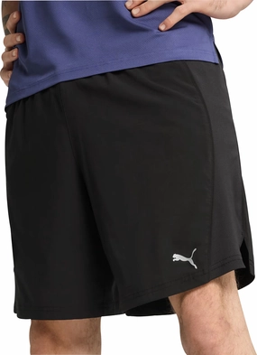 Puma Velocity 7 Inch Mens Running Shorts - Black Wool blend