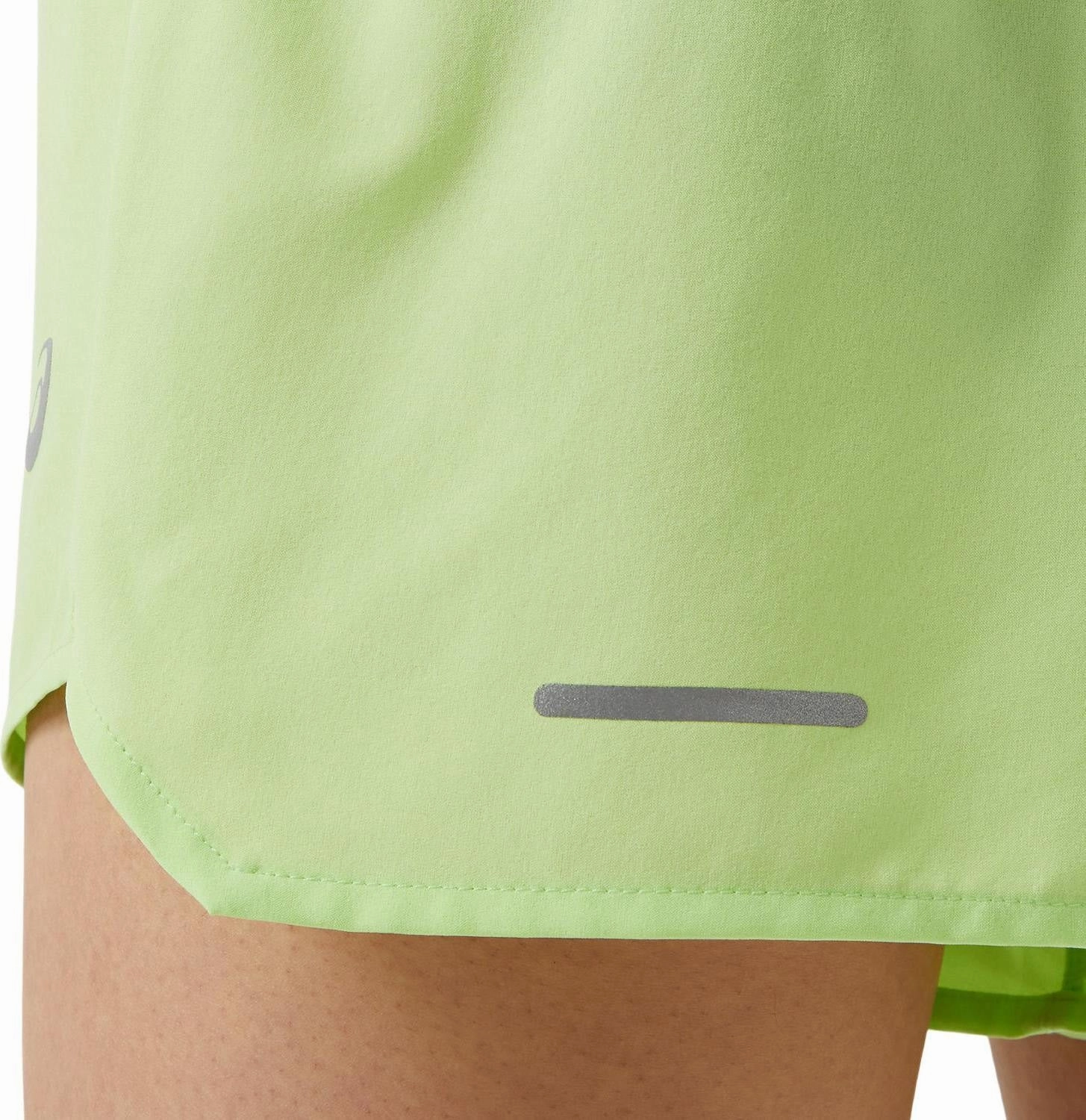 Puma Road 3.5 Inch Womens Running Shorts - Green Snag Free Fabric