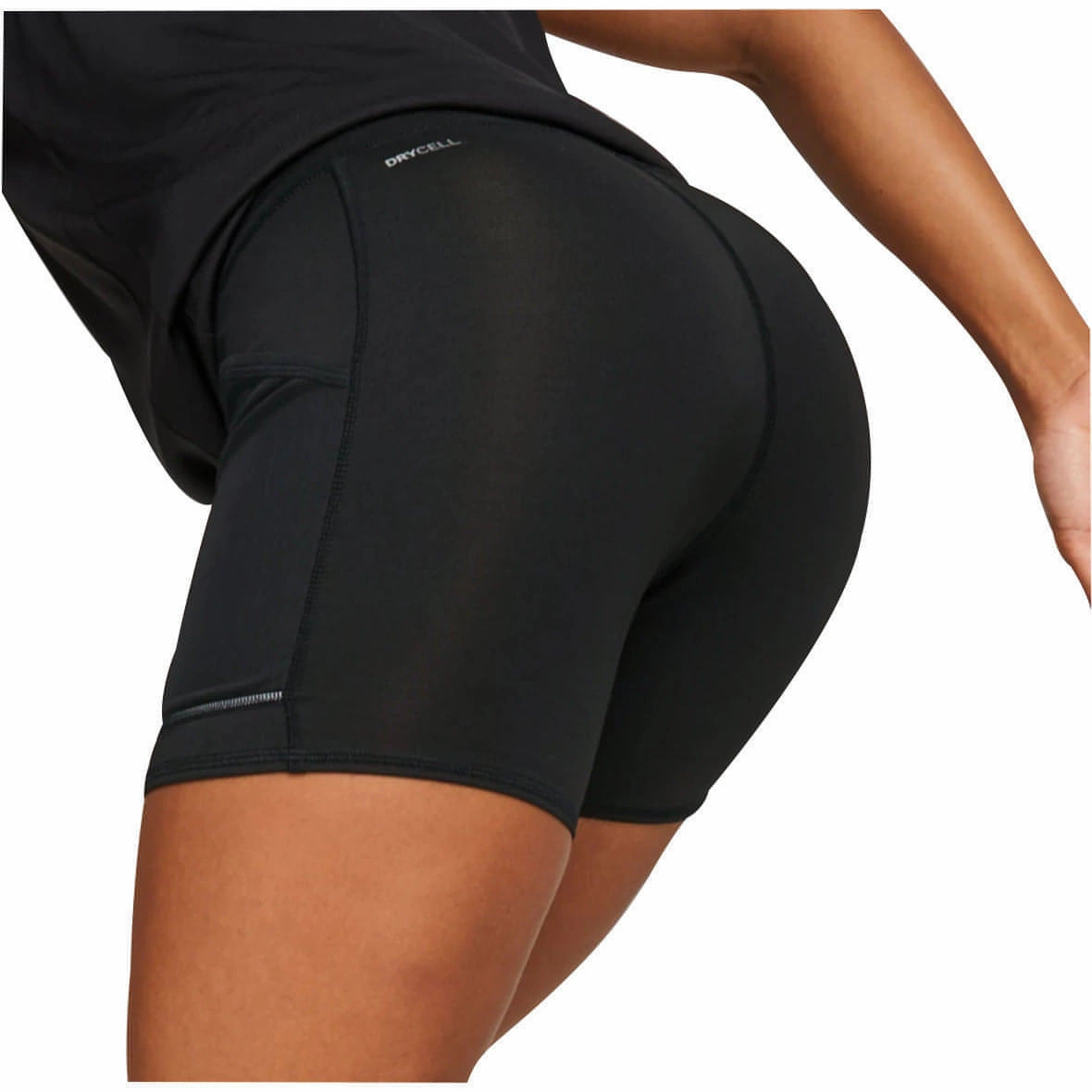 Abrasion Defying Knee Patches winter shorts Puma Run Favourite Womens Short Running Tights - Black