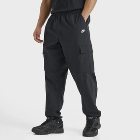 Indoor Use Wax Nike Club Woven Cargo Pants Black / Black