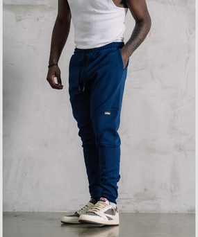 WNDRR Hoxton V2 Tech Trackpants (Navy) Reuse Mode Holiday Ease