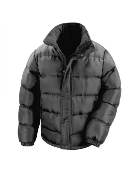 Core Nova Lux Padded Jacket | BLACK Breathable fabric Urban Pulse