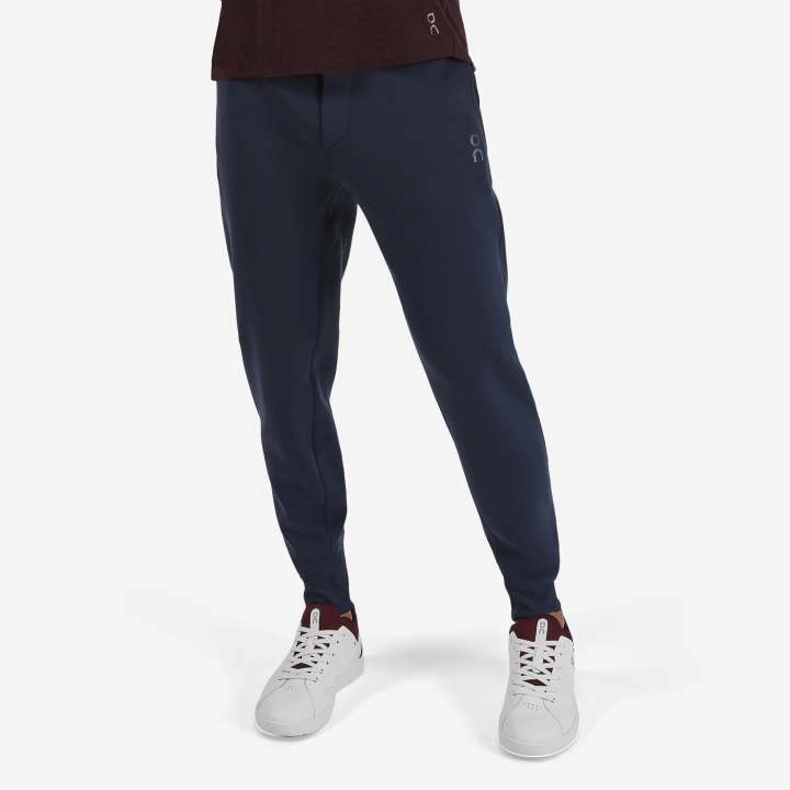 Thick Glow On Men's Sweat Pants Navy