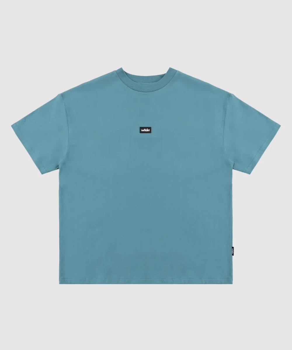 WNDRR Soho Club Tee (Dusk Blue) EcoFriendly Textiles Family Style