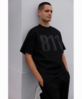 811 Originals Unisex Main ST          T-Shirt (Black) OdorResistant AbrasionResistant
