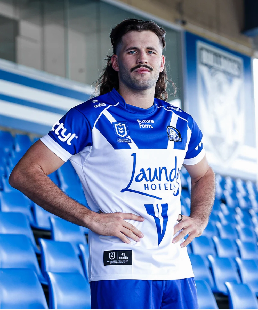 Pure Fit HypoallergenicFabric 2025 Canterbury Bulldogs Home Jersey
