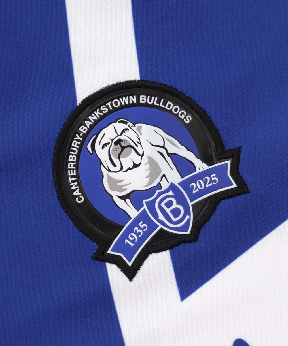2025 Canterbury Bulldogs Home Jersey Bold Core CompactPackableDesign