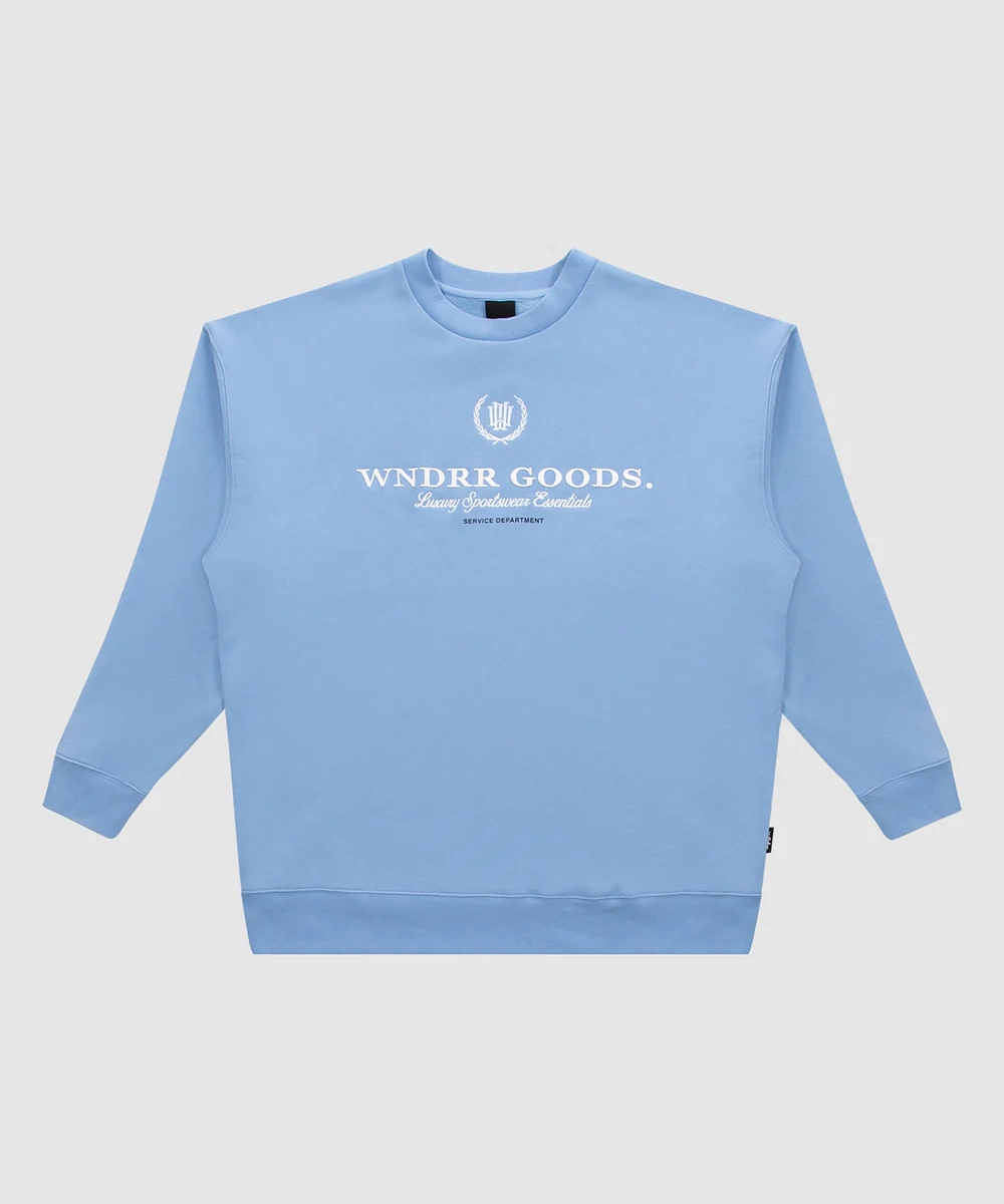 Swim Easy WNDRR Department Crew Sweat (Air Blue)