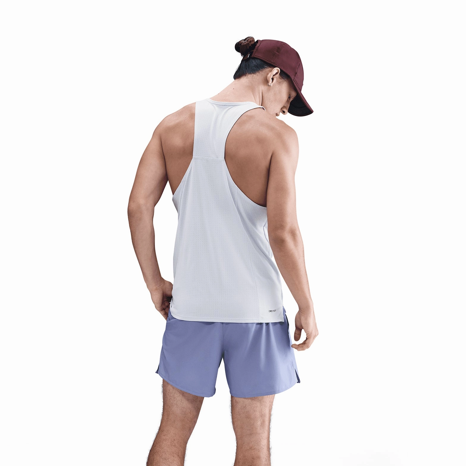 Men's Dri-FIT Fast Running Vest Ghost Young Edge AbrasionResistant Fabric