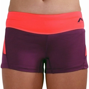 More Mile More-Tech 3 Inch Womens Running Shorts - Purple Golf Course