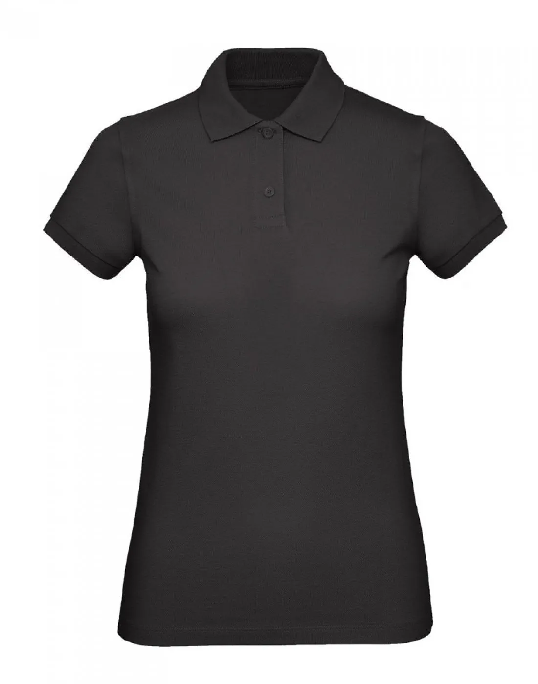 CrossBackStructure Ladies Inspire Organic Polo | BLACK