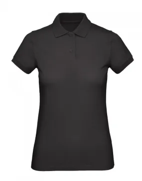 CrossBackStructure Ladies Inspire Organic Polo | BLACK