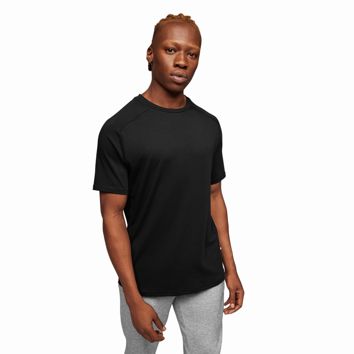 DoubleStitchedSeams Relaxed Sweatshirt On Focus-T