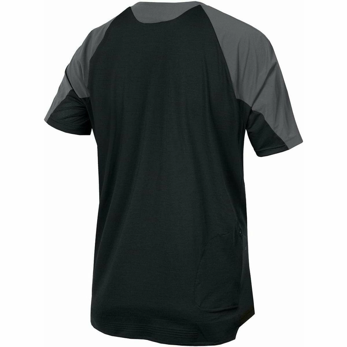 Endura GV500 Foyle Tech Short Sleeve Mens Cycling Jersey - Black sedentary honest